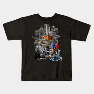 Ibu kota dan sampah Kids T-Shirt